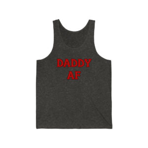 Daddy AF Tank Top, Funny Shirt for Men, Mature Content Adult Sexy Jersey Tank,  Bella+Canvas Tank Top, Men's Funny Shirt