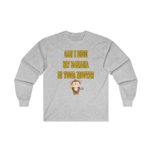 Can I Hide My Banana in Your Mouth Gildan Ultra Cotton Long Sleeve Tee, Funny Shirt for Men, Mature Content Adult Long Sleeve T-Shirt, Men's Funny Shirt