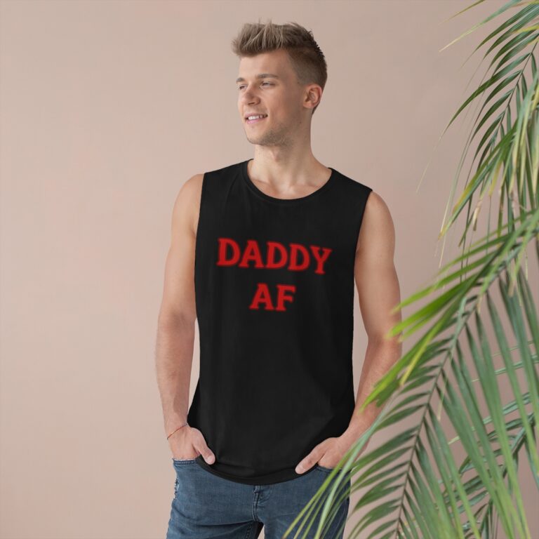 Daddy AF Tank Top, Funny Shirt for Men, Mature Content Adult Jersey Tank,  Bella+Canvas Tank Top, Men's Funny Shirt