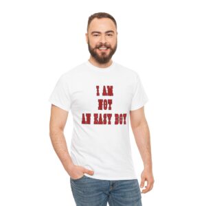 I'm Not An Easy Boy T-Shirt, Funny Shirt for Men, Mature Content Adult Sexy Gildan Heavy Cotton Tee