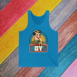 I Like Boys Gay Pride Tank Top | Bella + Canvas Cotton LGBTQIA Unisex Tank | LGBTQ Pride Shirt 004