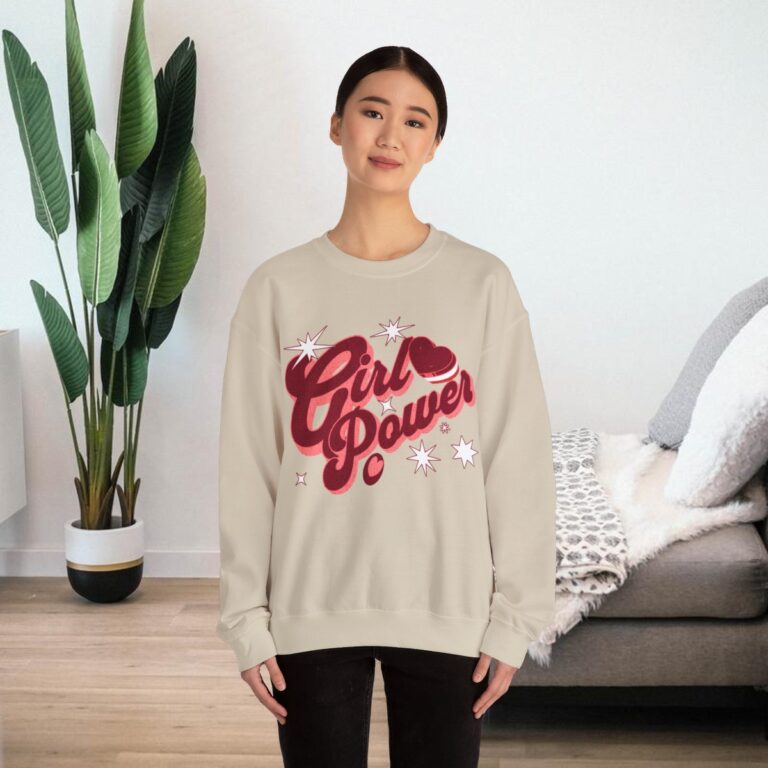 Mother AF Girl Power Sweatshirt | Girl Power Sweatshirt | Mother AF Sweatshirt | Unisex Gildan Crewneck Sweatshirt
