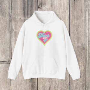 Thick & Juicy Thick AF Pullover Hoodie | Thick & Juicy Hoodie | Thick AF Hoodie | Unisex Gildan Pullover Hooded Sweatshirt
